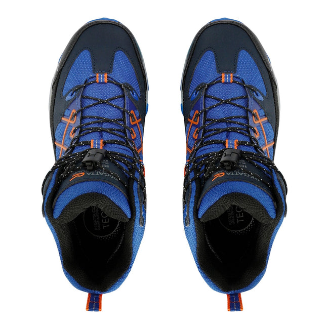 Oxford Blue-Orange - Lifestyle - Regatta Childrens-Kids Samaris III Walking Boots