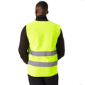 Yellow - Lifestyle - Regatta Professional Unisex Adult Printable Hi-Vis Vest