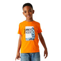 Persimmon - Lifestyle - Regatta Childrens-Kids Bosley VII Surfboard T-Shirt