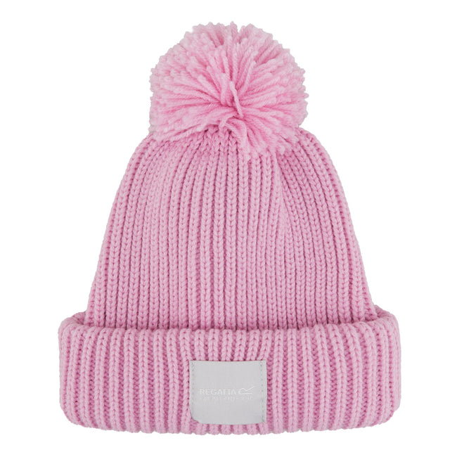 Pink Mist - Back - Regatta Childrens-Kids Connora Beanie