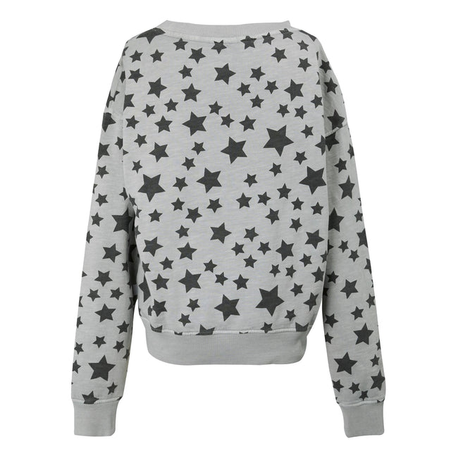 Cyberspace Marl - Back - Regatta Womens-Ladies Avika Star Sweatshirt