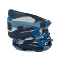 Snorkel Blue - Front - Regatta Childrens-Kids Multitube II Flower Snood