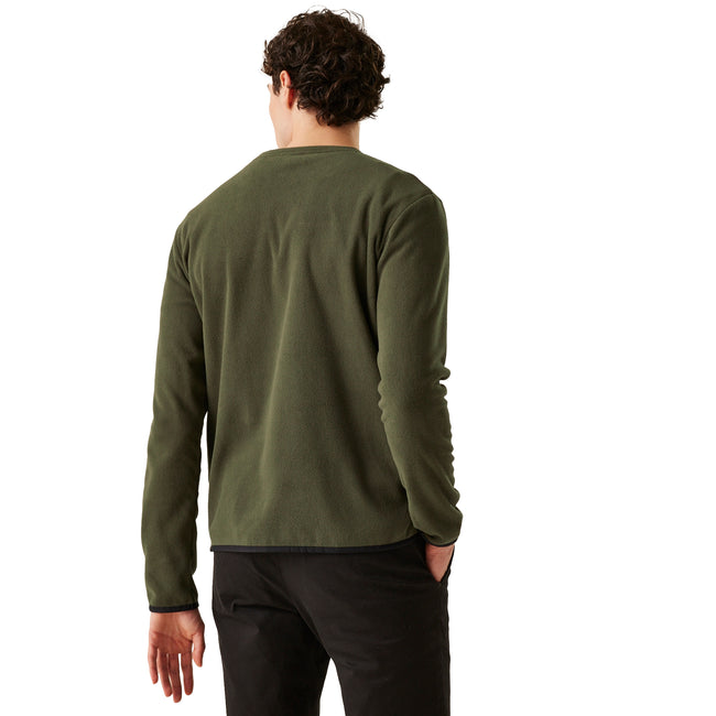 Dark Khaki - Lifestyle - Regatta Mens Frankie Crew Neck Sweatshirt