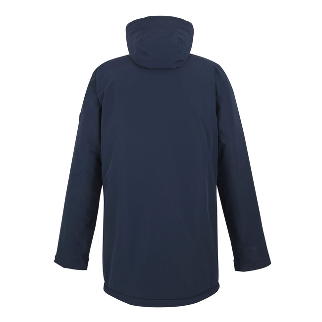 Navy-Fox - Back - Regatta Mens Larrick II Waterproof Insulated Jacket