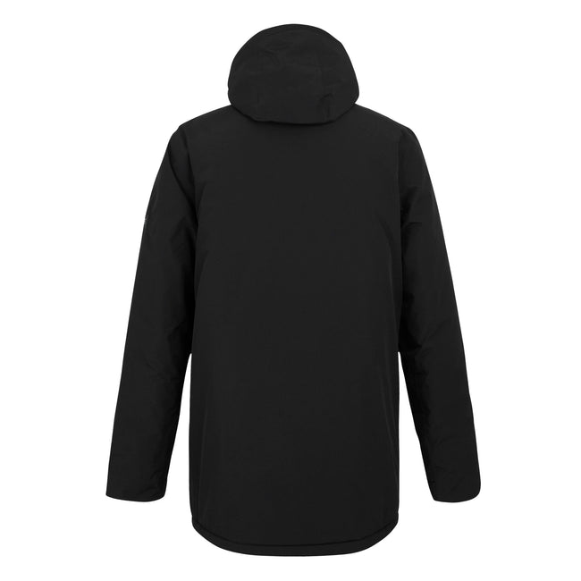 Black-Red Ochre - Back - Regatta Mens Larrick II Waterproof Insulated Jacket