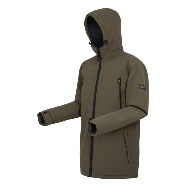 Crocodile - Side - Regatta Mens Larrick II Waterproof Insulated Jacket