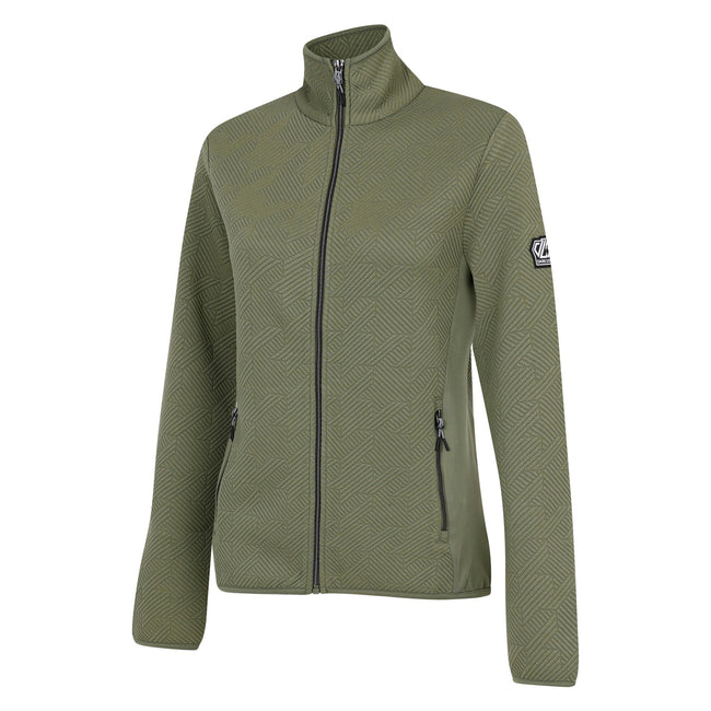 Olivine Green - Side - Dare 2B Womens-Ladies Glissade Sweater Top