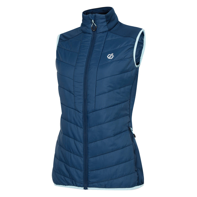 Moonlight Denim - Side - Dare 2B Womens-Ladies Liven Baffled Gilet