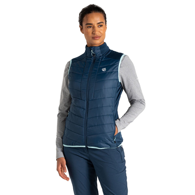Moonlight Denim - Lifestyle - Dare 2B Womens-Ladies Liven Baffled Gilet