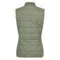 Olivine Green - Back - Dare 2B Womens-Ladies Liven Baffled Gilet