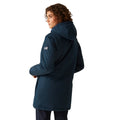 Navy - Lifestyle - Regatta Womens-Ladies Voltera Heated Waterproof Jacket