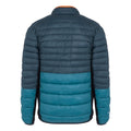 Moonlight Denim-Moroccan Blue - Back - Regatta Mens Leedre Colour Block Hybrid Jacket