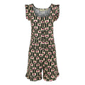 Black - Front - Regatta Womens-Ladies Orla Kiely Tall Flowers Playsuit