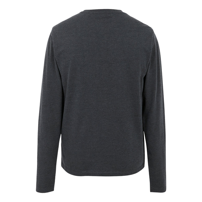 Black - Back - Regatta Mens Maylow Scenery Marl Long-Sleeved T-Shirt