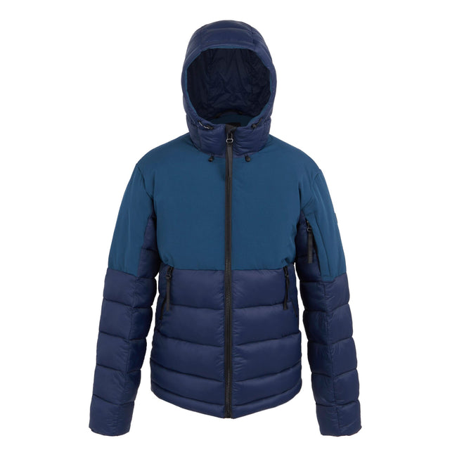 Moonlight Denim-Navy - Front - Regatta Mens Laurade Padded Jacket