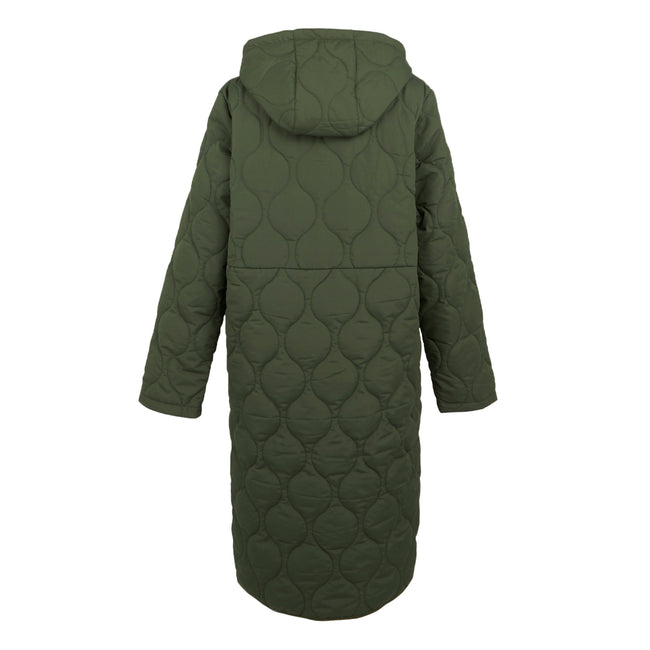 Dark Khaki - Back - Regatta Womens-Ladies Jaycee II Padded Jacket