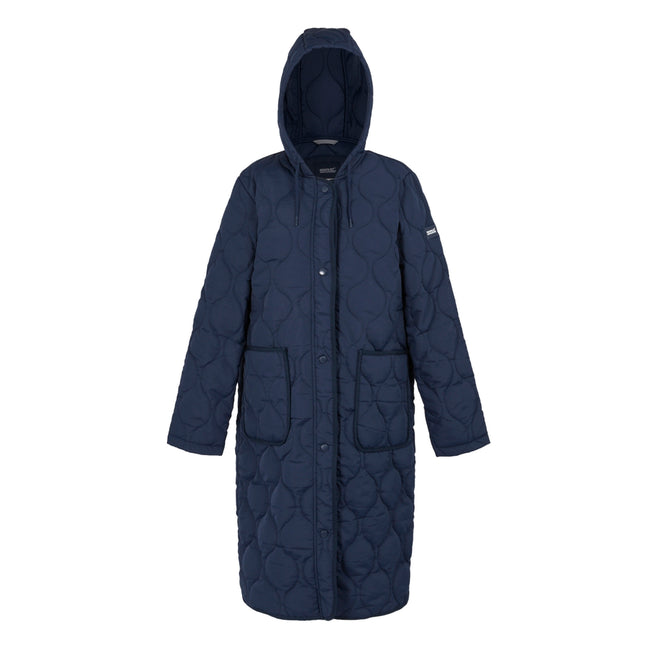 Navy - Back - Regatta Womens-Ladies Jaycee II Padded Jacket