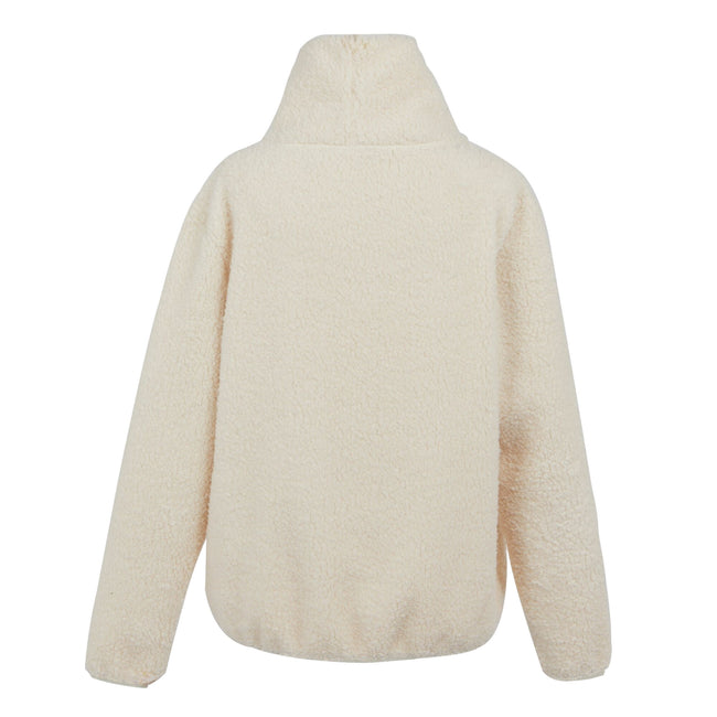Light Vanilla - Back - Regatta Womens-Ladies Ria Fluffy Overhead Fleece Top