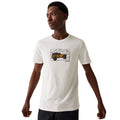 White - Side - Regatta Mens Cline IX SUV T-Shirt