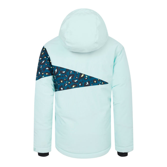 Blue - Back - Dare 2B Childrens-Kids Humour III Cheetah Print Ski Jacket