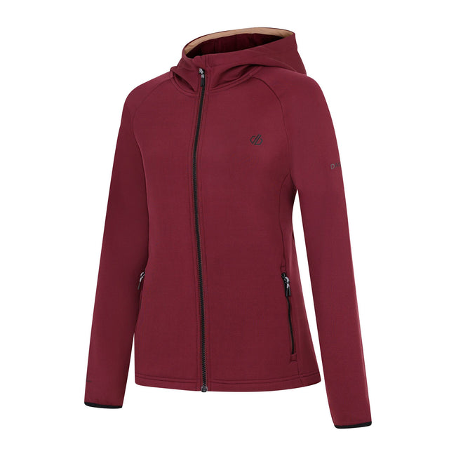 Fig - Side - Dare 2B Womens-Ladies Density Core Stretch Midlayer