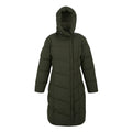 Dark Khaki - Front - Regatta Womens-Ladies Nurie Quilted Jacket
