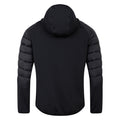 Black - Back - Dare 2B Mens Torrek Hybrid Jacket