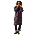 Deep Plum - Side - Regatta Womens-Ladies Cambrie II Quilted Jacket