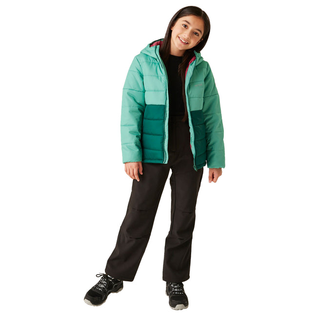 Dusty Green-Rainforest - Lifestyle - Regatta Childrens-Kids Lofthouse VIII Insulated Jacket
