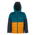Moroccan Blue-Fox - Front - Regatta Childrens-Kids Lofthouse VIII Insulated Jacket