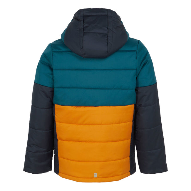 Moroccan Blue-Fox - Back - Regatta Childrens-Kids Lofthouse VIII Insulated Jacket