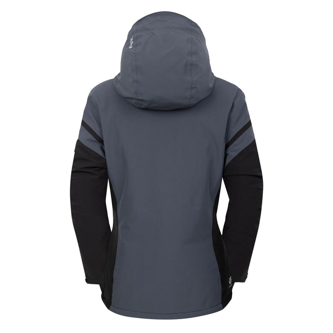 Black-Ebony - Back - Dare 2B Womens-Ladies Flurry Ski Jacket