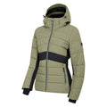 Olivine Green-Black - Side - Dare 2B Womens-Ladies Glacial Ski Jacket