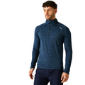 Moonlight Denim - Lifestyle - Regatta Mens Yonder II Half Zip Fleece Top