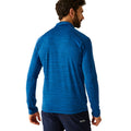 Snorkel Blue - Pack Shot - Regatta Mens Yonder II Half Zip Fleece Top