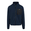 Navy - Front - Regatta Mens Frankie Full Zip Fleece Jacket