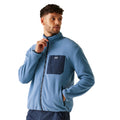 Coronet Blue-Navy - Lifestyle - Regatta Mens Frankie Full Zip Fleece Jacket