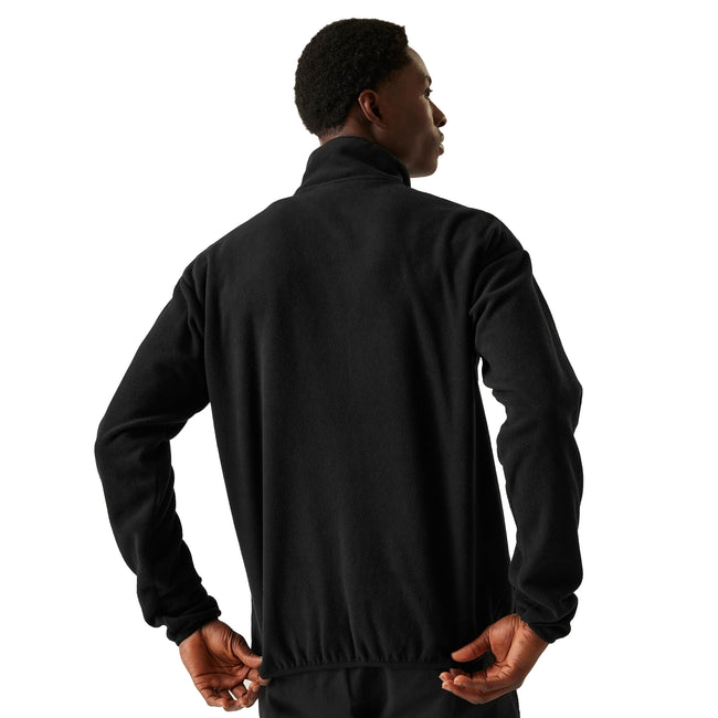 Black - Lifestyle - Regatta Mens Frankie Full Zip Fleece Jacket