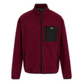 Dark Maroon - Front - Regatta Mens Frankie Full Zip Fleece Jacket