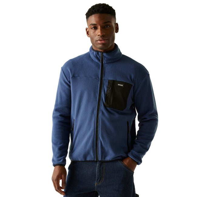 Indigo Blue - Lifestyle - Regatta Mens Frankie Full Zip Fleece Jacket