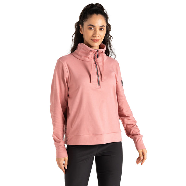 Dusty Rose - Lifestyle - Dare 2B Womens-Ladies Glint Sweatshirt