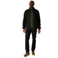 Black - Pack Shot - Regatta Mens Midoor Fluffy Fleece Jacket