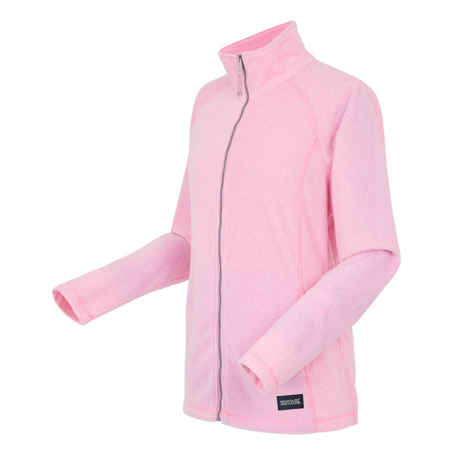 Soft Pink Marl - Side - Dare 2B Womens-Ladies Mayse Full Zip Fleece Jacket