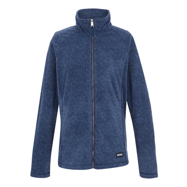 Navy Marl - Front - Dare 2B Womens-Ladies Mayse Full Zip Fleece Jacket