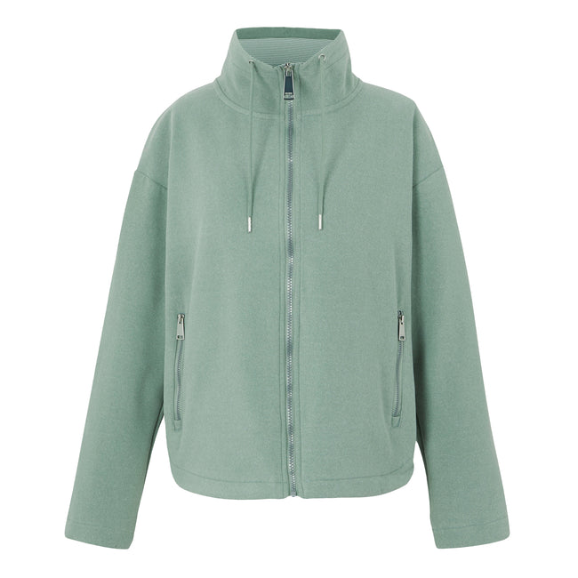 Glacier - Front - Regatta Womens-Ladies Ashlynn Knitted Fleece Jacket