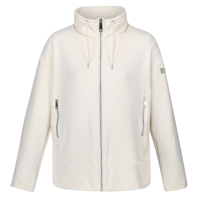 Light Vanilla - Front - Regatta Womens-Ladies Ashlynn Knitted Fleece Jacket
