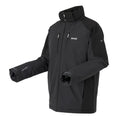Ash-Black - Side - Regatta Mens Calderdale II Winter Waterproof Jacket