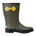 Olive - Lifestyle - Regatta Womens-Ladies Orla Kiely Rain Cloud Mid Calf Wellington Boots