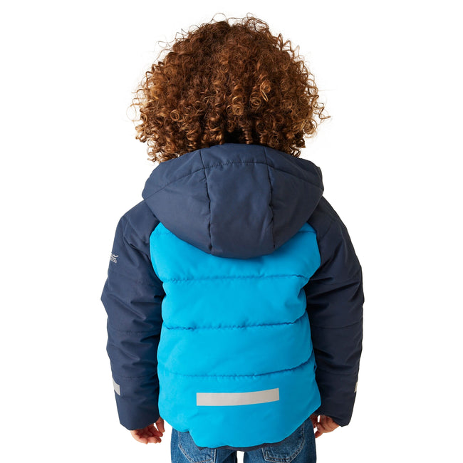 Hydro Blue - Lifestyle - Regatta Childrens-Kids Animal Padded Jacket