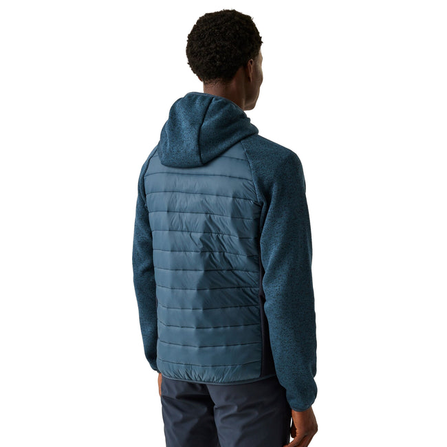 Moonlight Denim-Navy - Lifestyle - Regatta Mens Newhill Quilted Hybrid Jacket